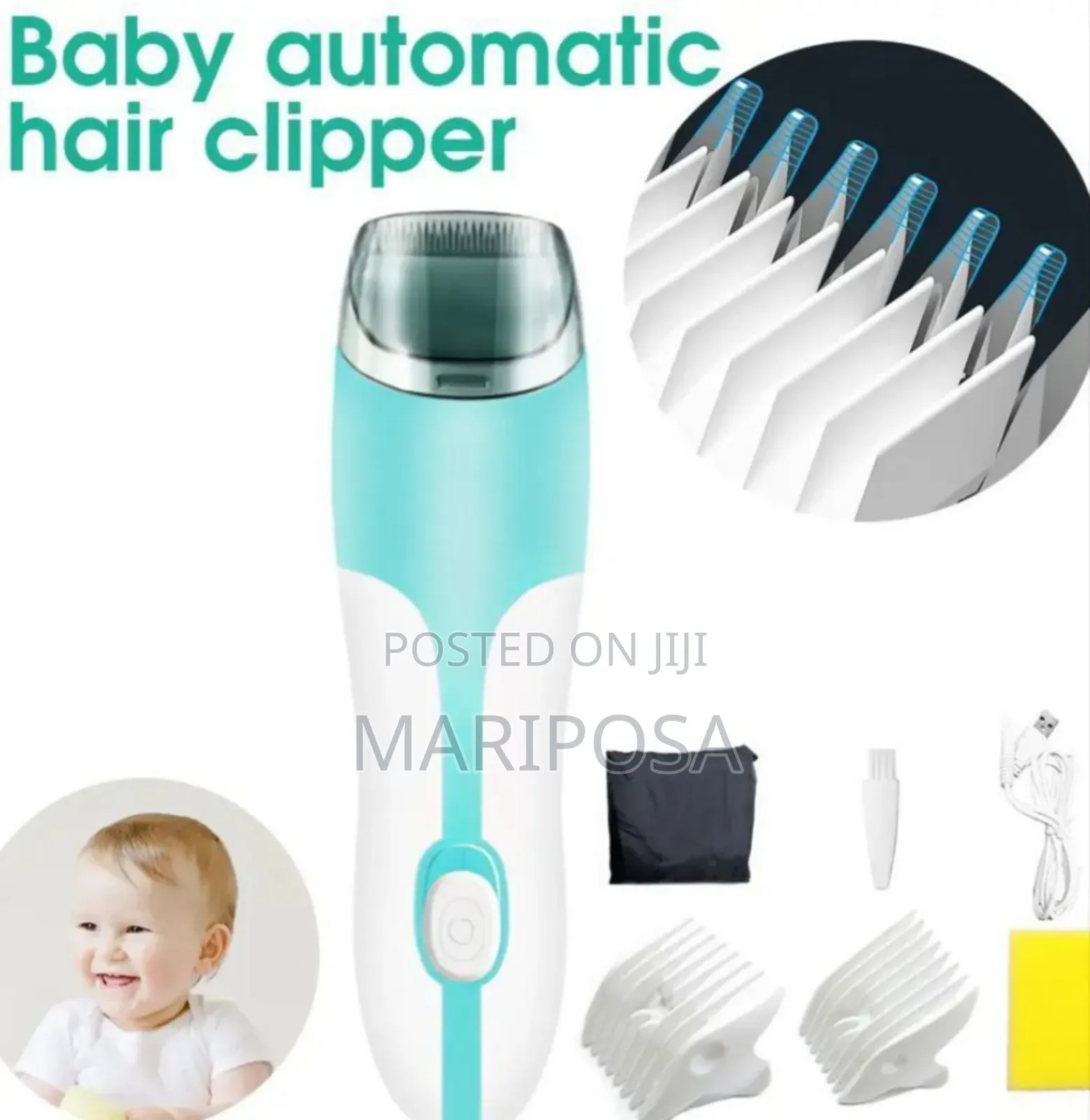 Baby Kid Electric Hair Trimmer