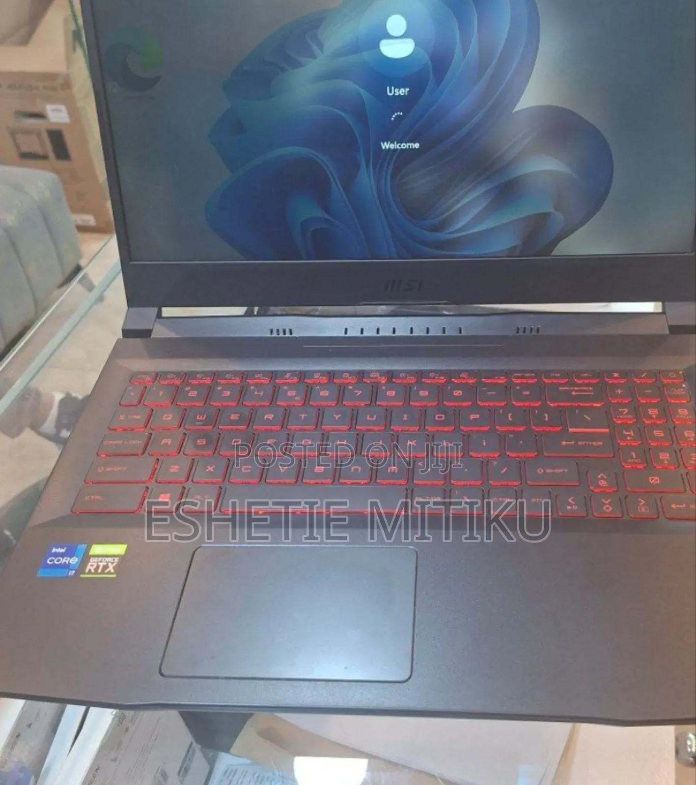 New Laptop MSI 16GB Intel Core I7 SSD 1T