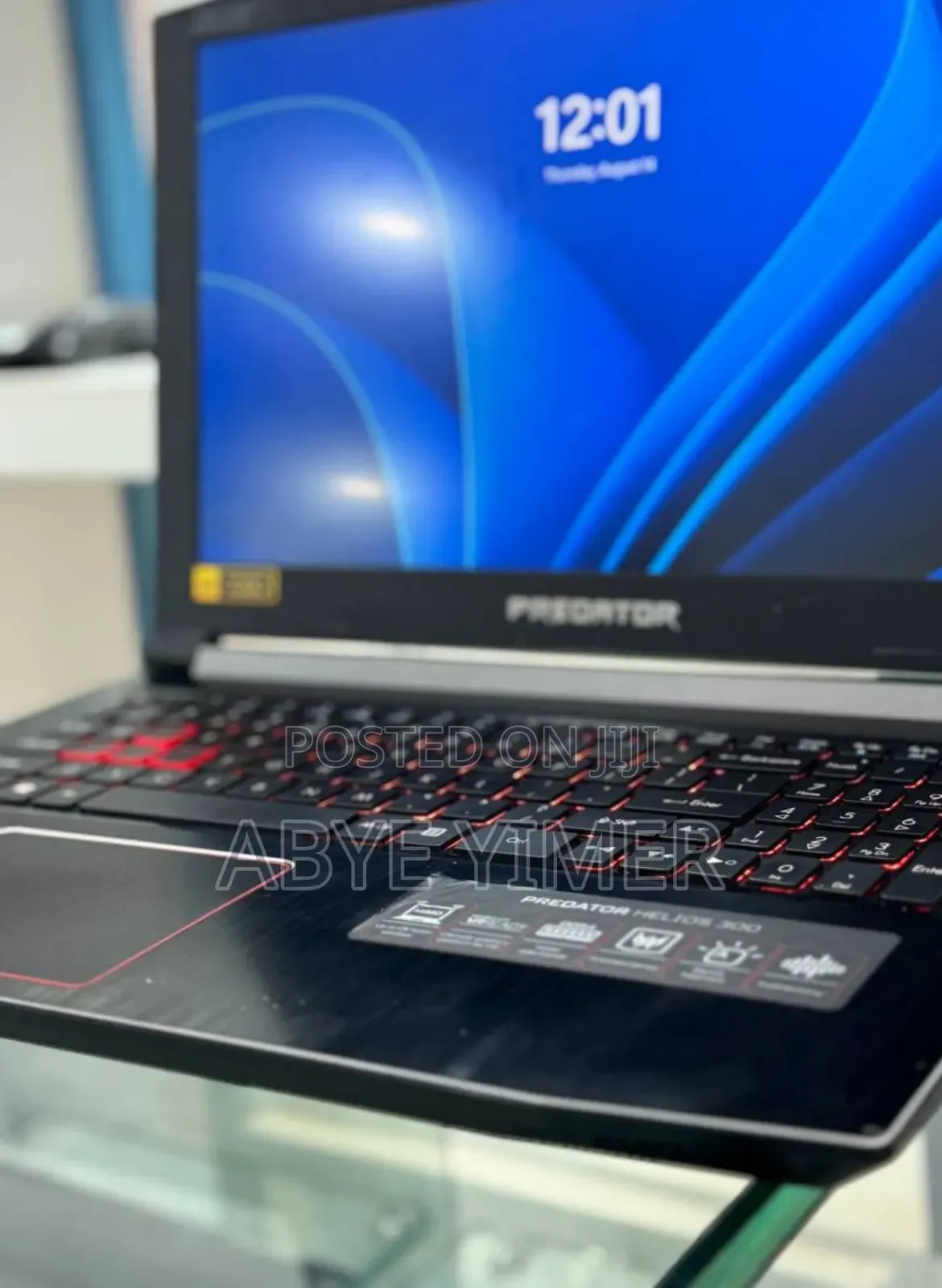 New Laptop Acer Predator Helios Neo 16 16GB Intel Core I7 HDD+SSD 1T