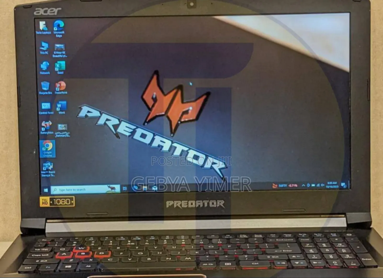 New Laptop Acer Predator 15 16GB Intel Core I7 HDD+SSD 1T