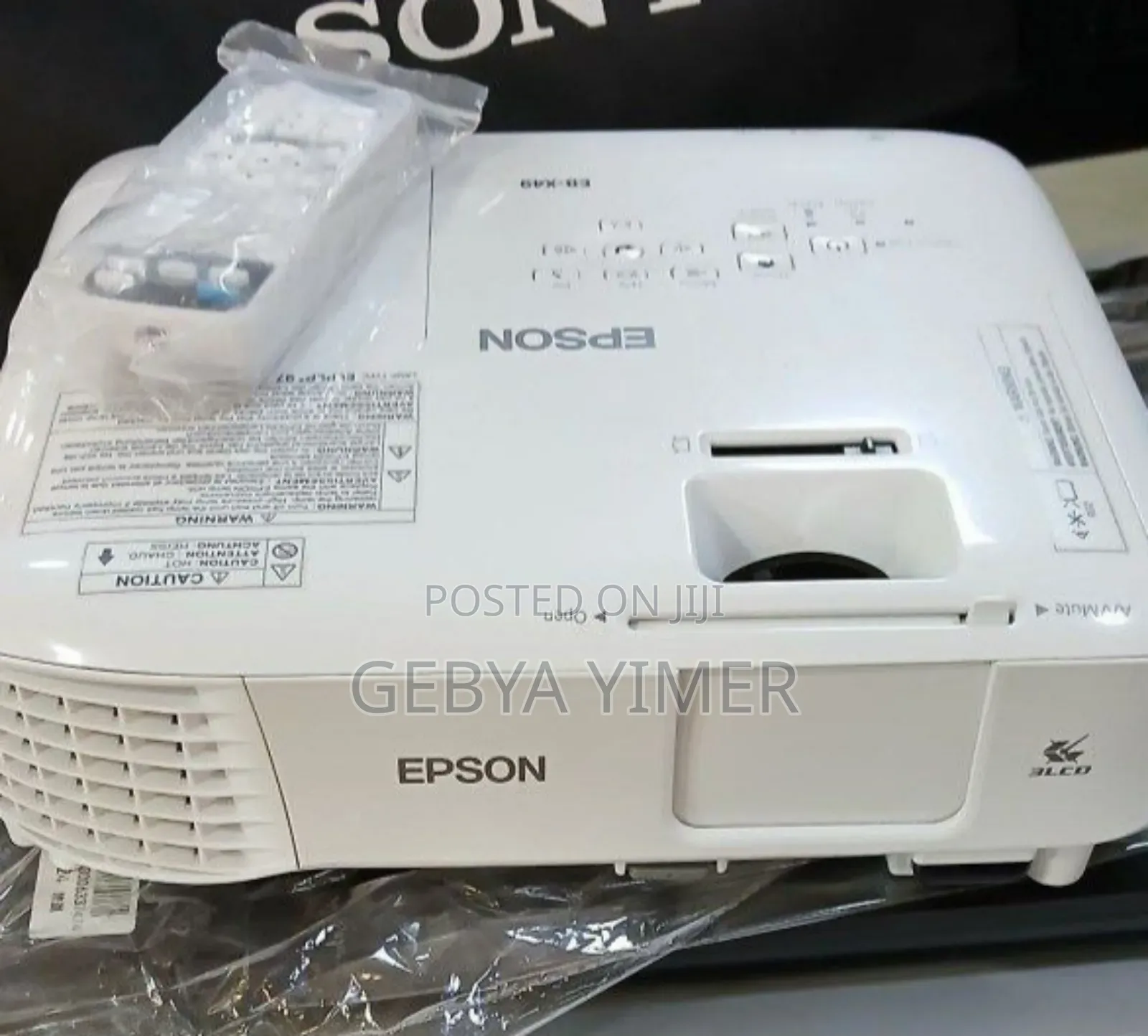 Brand New Epson Projector Model Name: Eb -X49 Hardware Interface