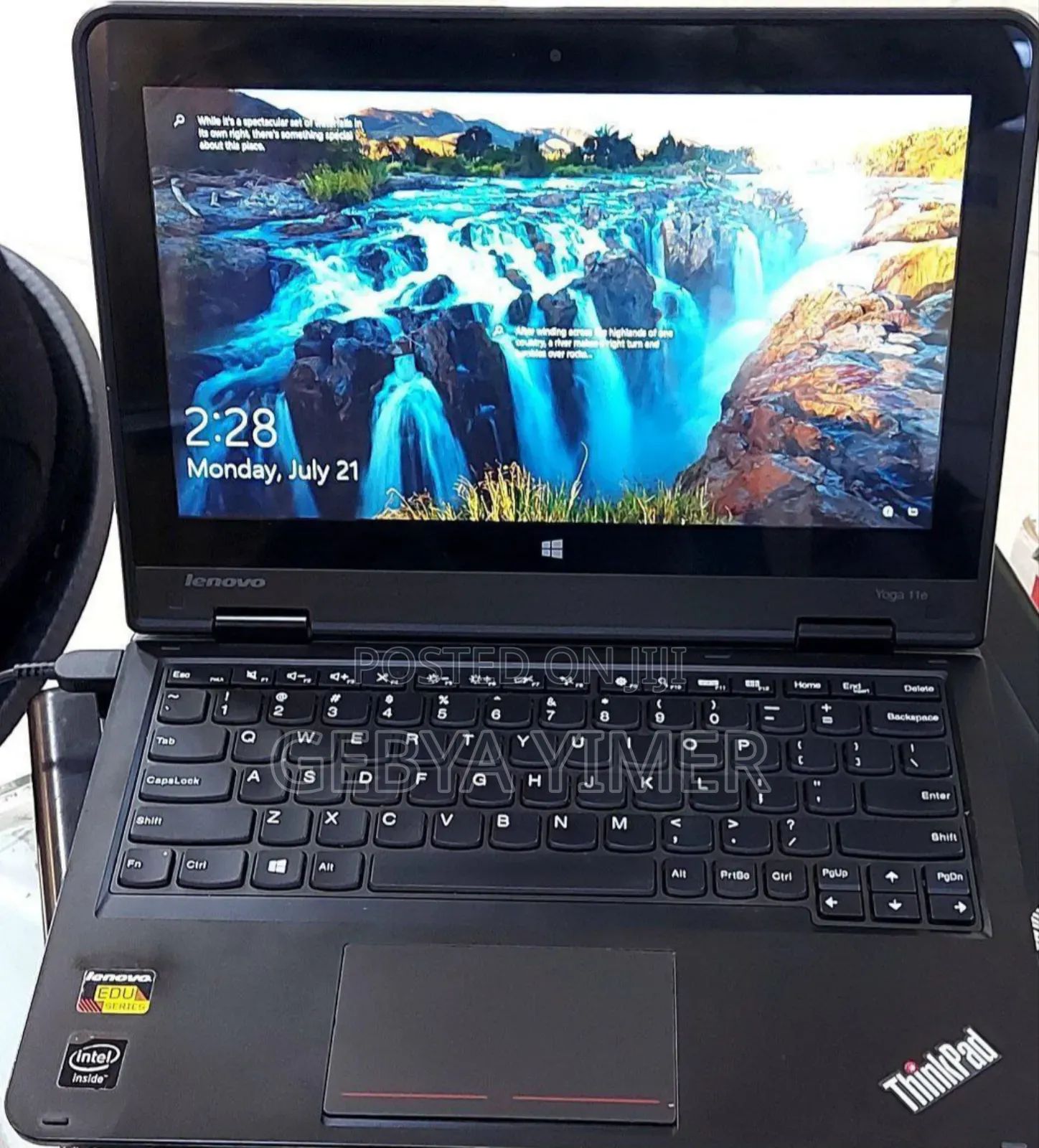 New Laptop Lenovo Yoga 11e 4GB Intel SSD 500GB