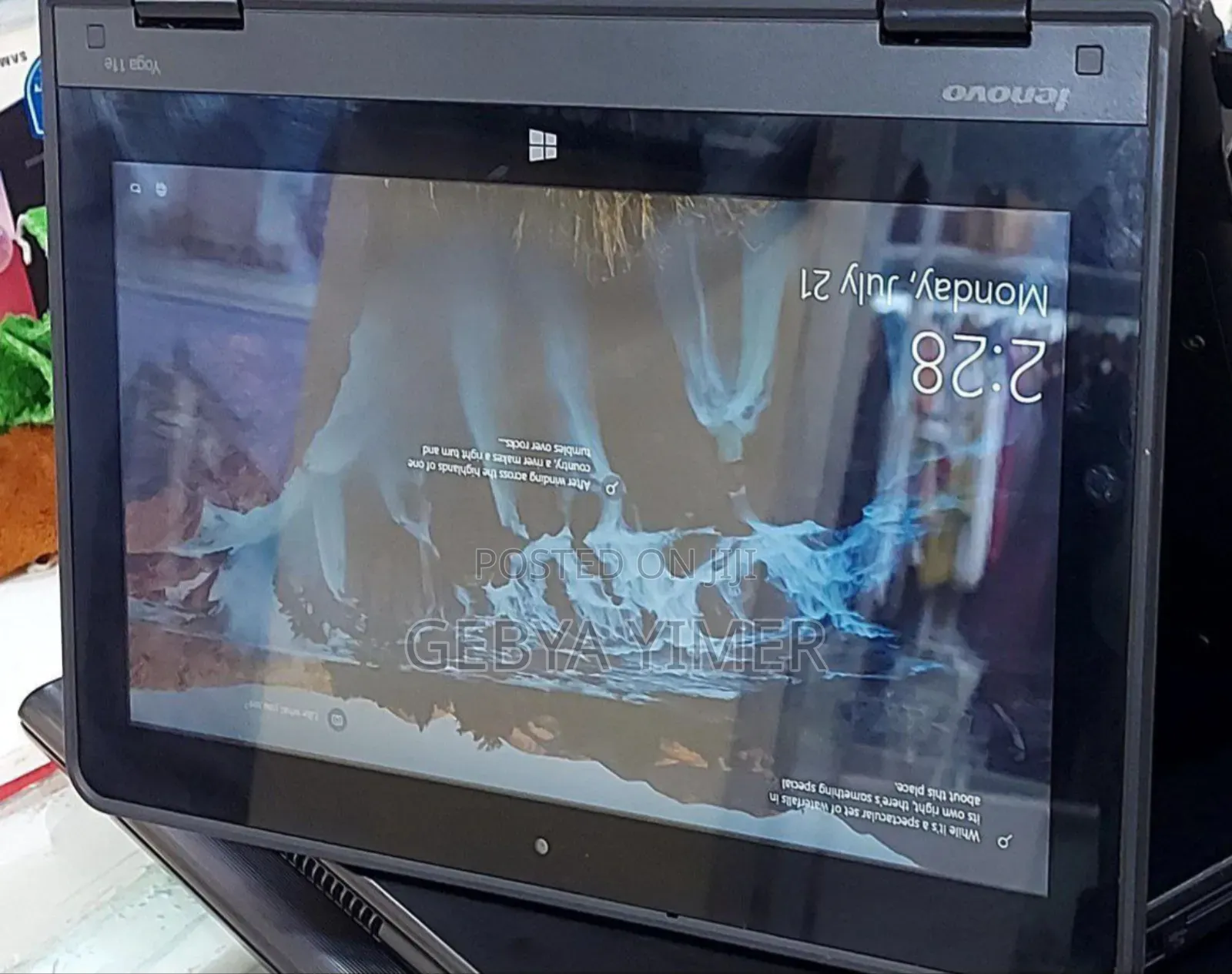 New Laptop Lenovo Yoga 11e 4GB Intel SSD 500GB