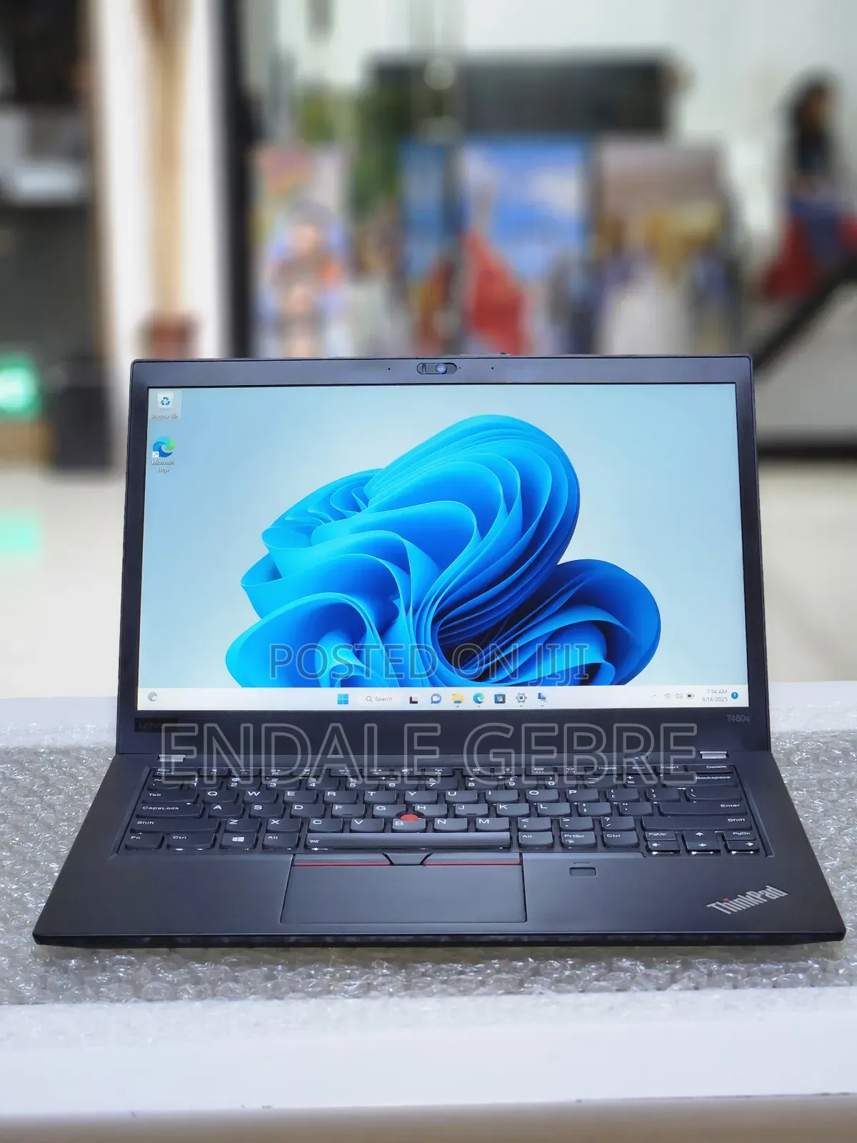 New Laptop Lenovo ThinkPad T480s 16GB Intel Core I5 SSD 512GB