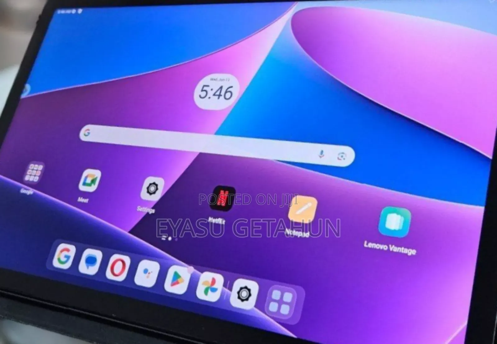 New Lenovo Tab M10 128 GB Black