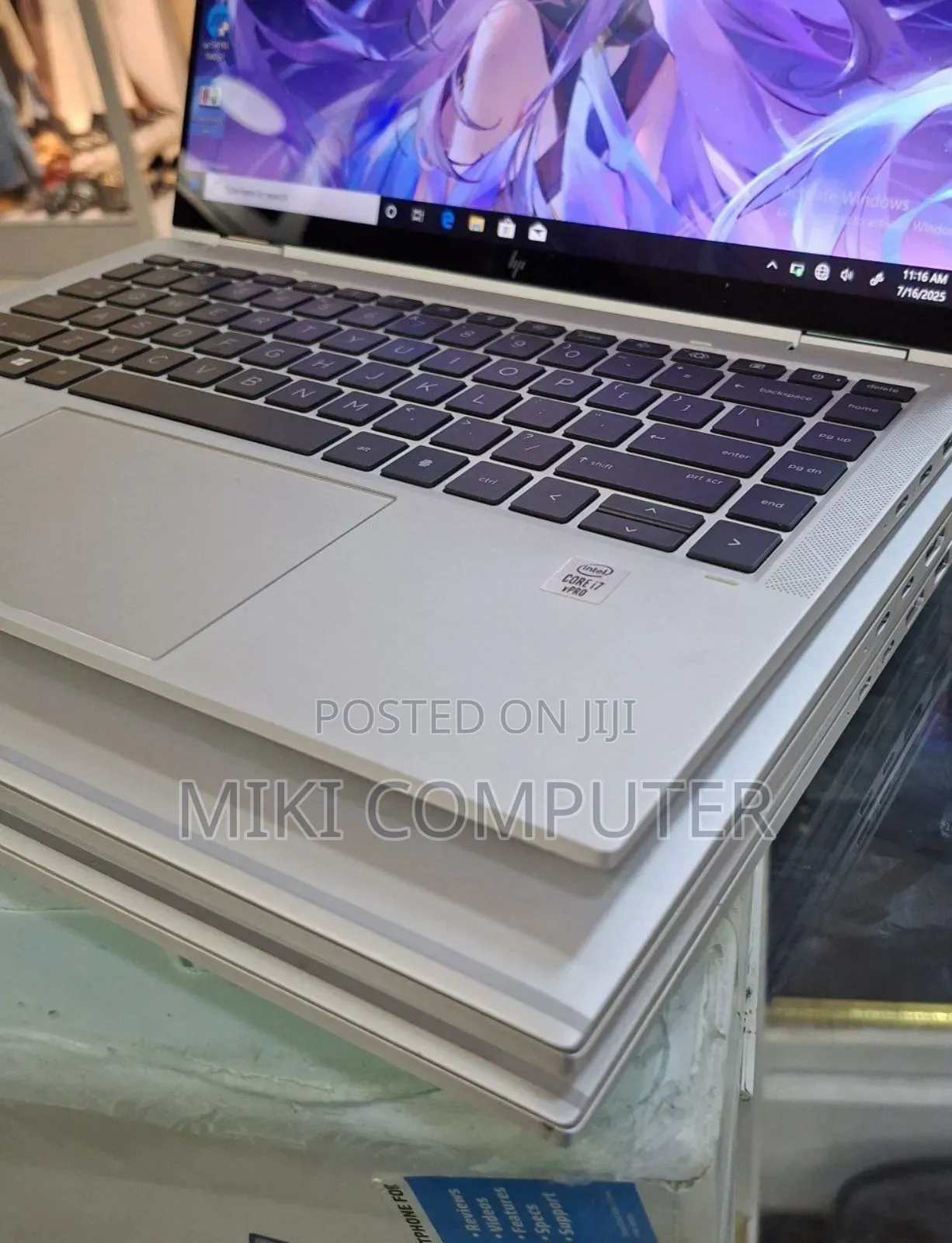 New Laptop HP EliteBook X360 1040 G7 16GB Intel Core I7 SSD 512GB