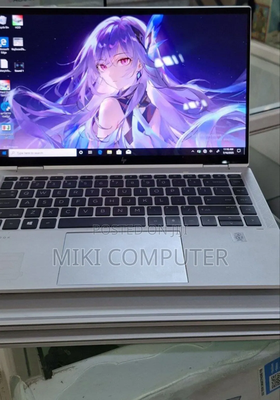 New Laptop HP EliteBook X360 1040 G7 16GB Intel Core I7 SSD 512GB