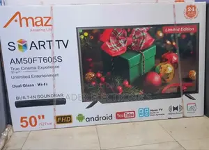 Amaz Tv 50" Smart Android Tv New 2025
