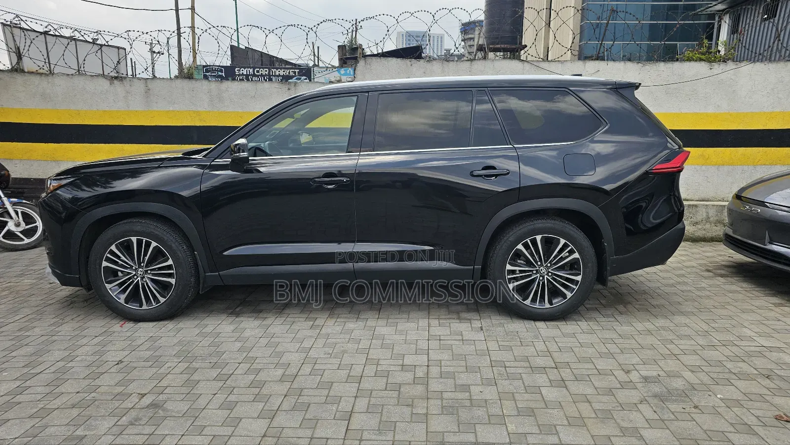 New Toyota Highlander Platinum 2025 Black