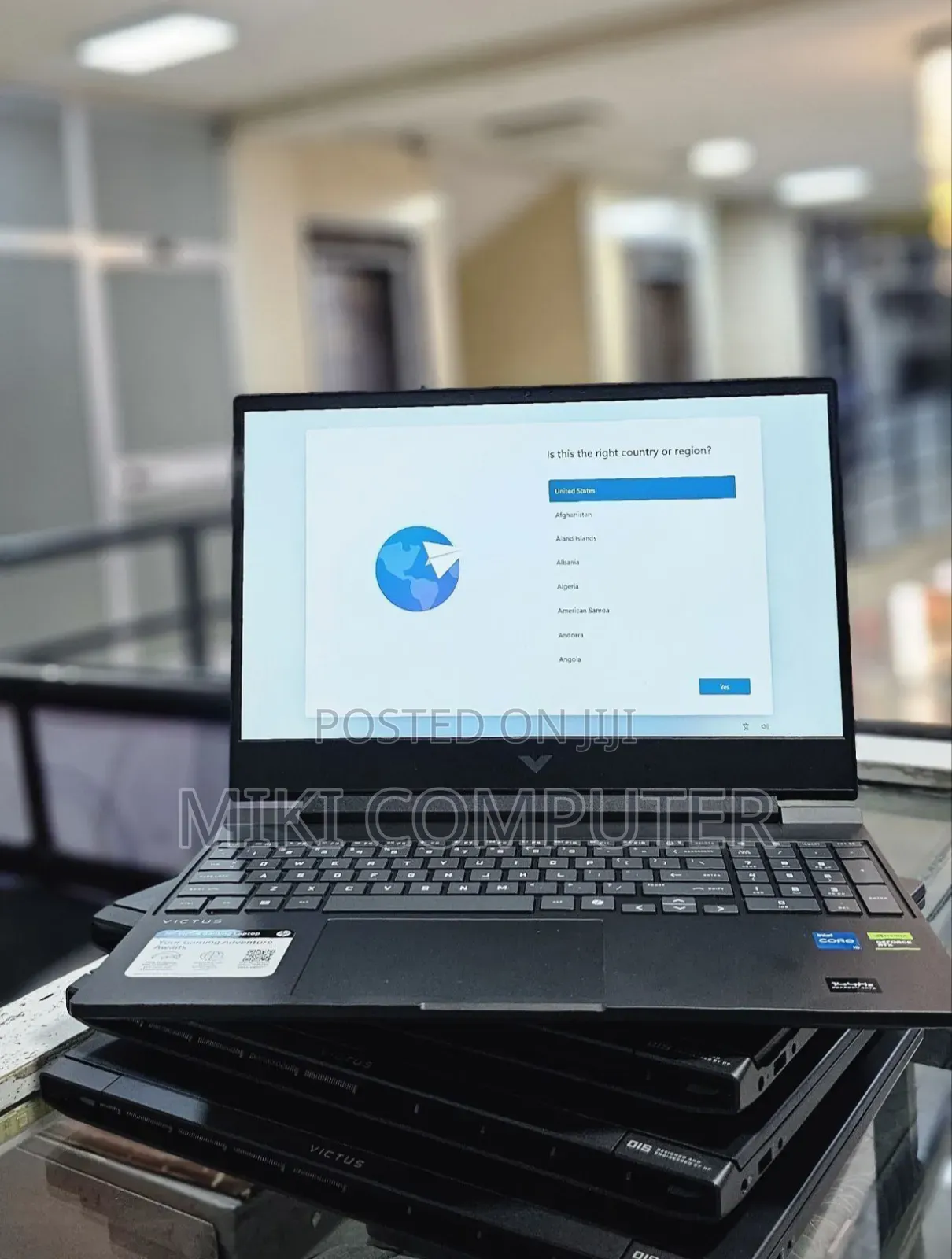 New Laptop HP Victus 16 16GB Intel Core I5 SSD 512GB