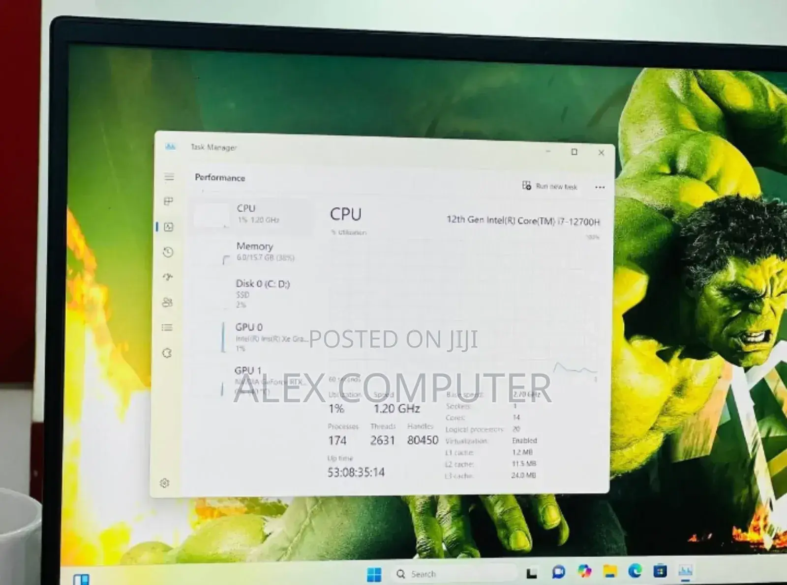 New Laptop Acer Predator Helios 300 16GB Intel Core I7 SSD 1T