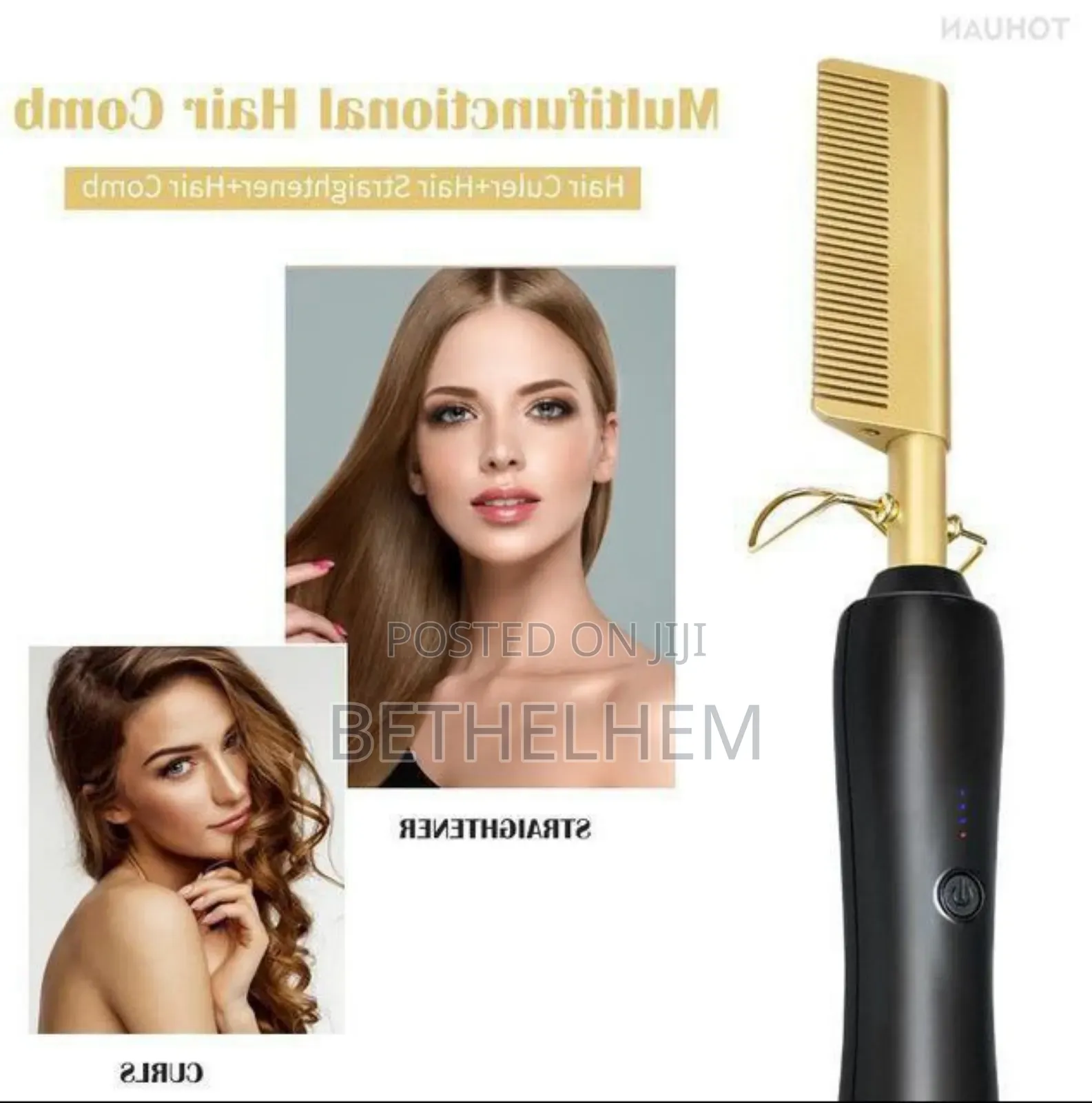 Electric Hair Styling Hot Comb