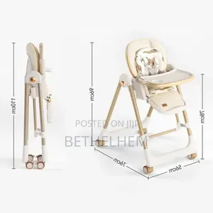 【5-in-1 High Chair Multifunction】 ከመመገቢያነት በተጨማሪ ዥዋዥዌ የሚሆን