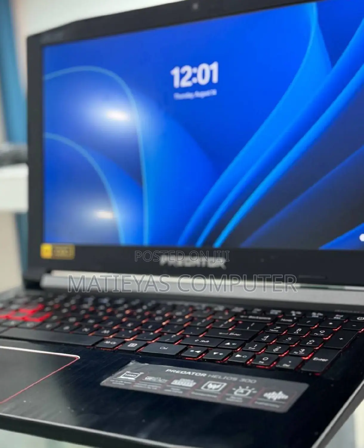 New Laptop Acer Predator 15 16GB Intel Core I7 HDD+SSD 1T