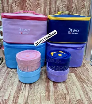 Isolated Lunch Box With Bag