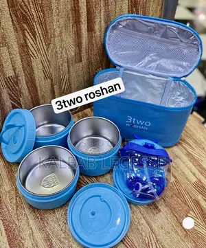 Isolated Lunch Box With Bag