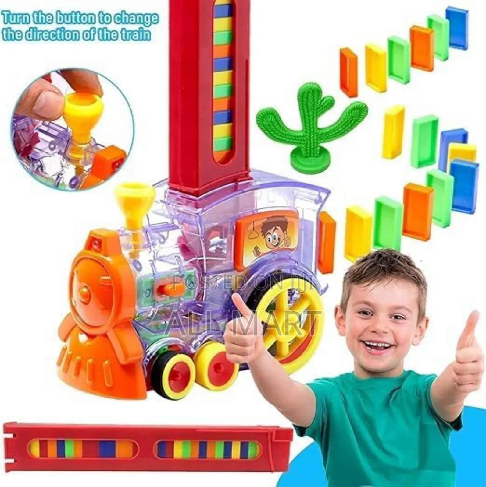 Tinkez Toyz Domino Train Toy