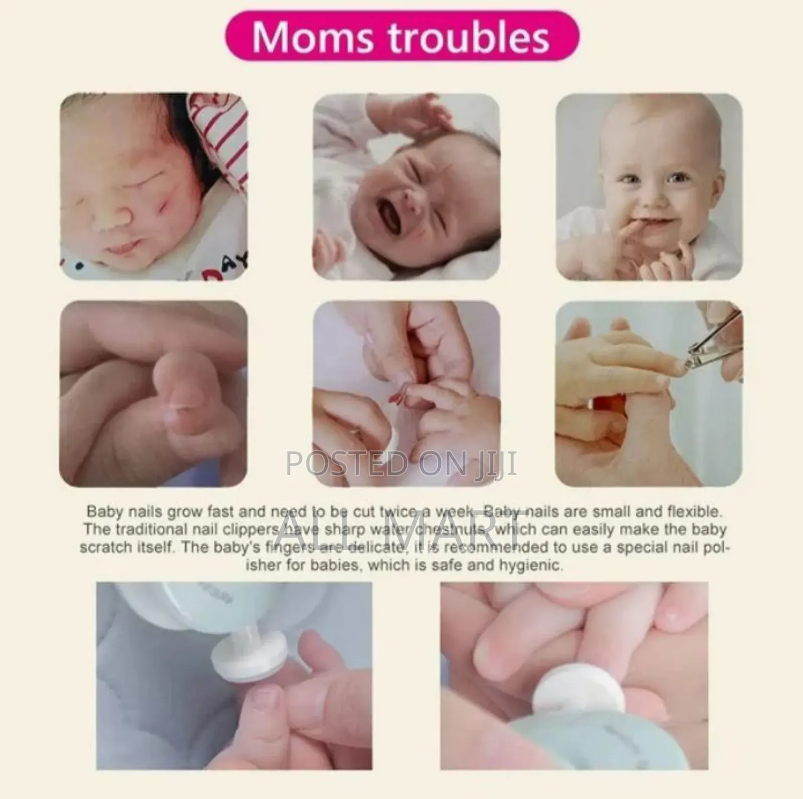 Kids and Babies Nail Traimer