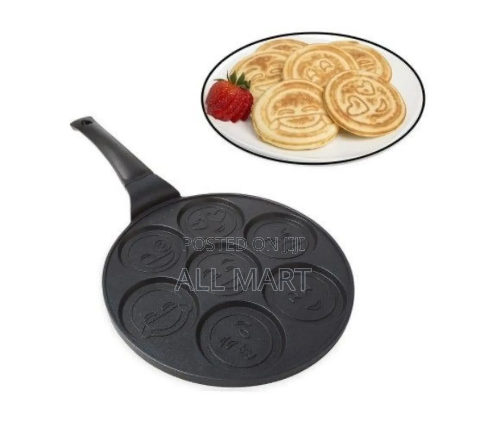 Smiley Face Non Stick Pancake Pan
