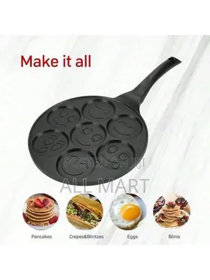 Smiley Face Non Stick Pancake Pan