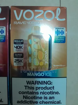 Vape 40,000 Puff Vozol Mango Ice