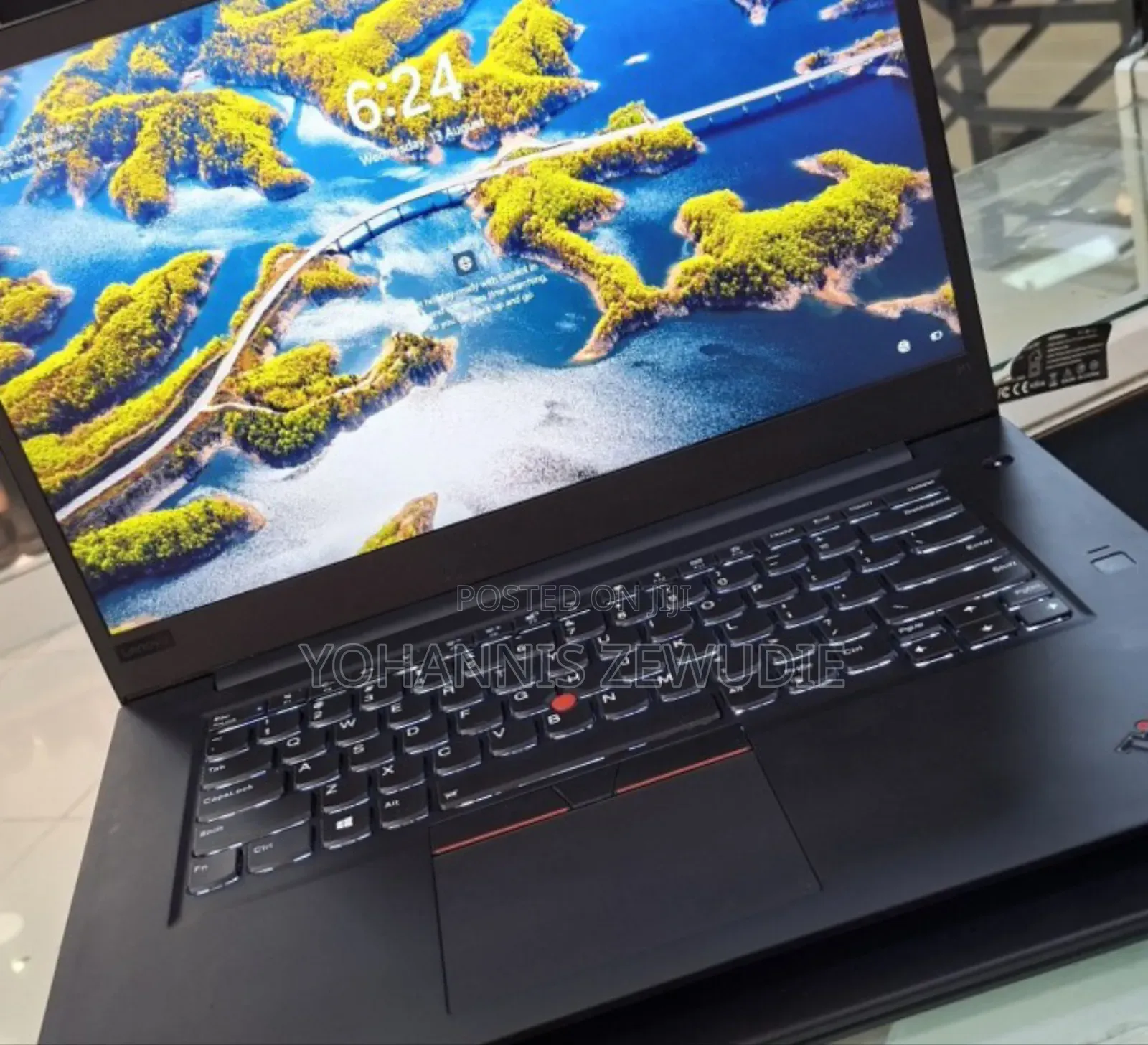 New Laptop Lenovo ThinkPad P1 Gen 3 16GB Intel Core I7 SSD 512GB