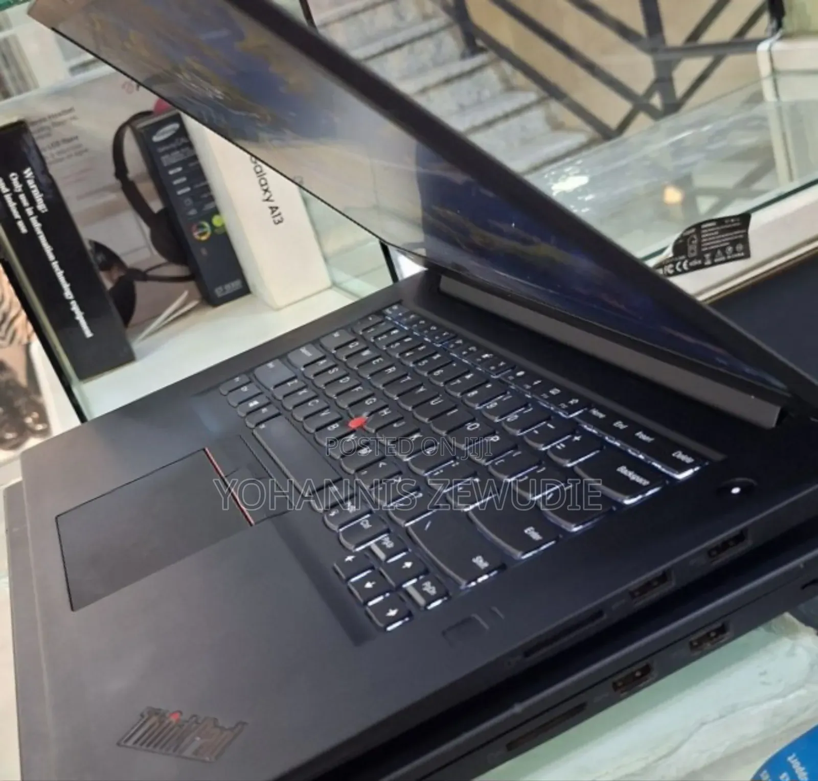 New Laptop Lenovo ThinkPad P1 Gen 3 16GB Intel Core I7 SSD 512GB