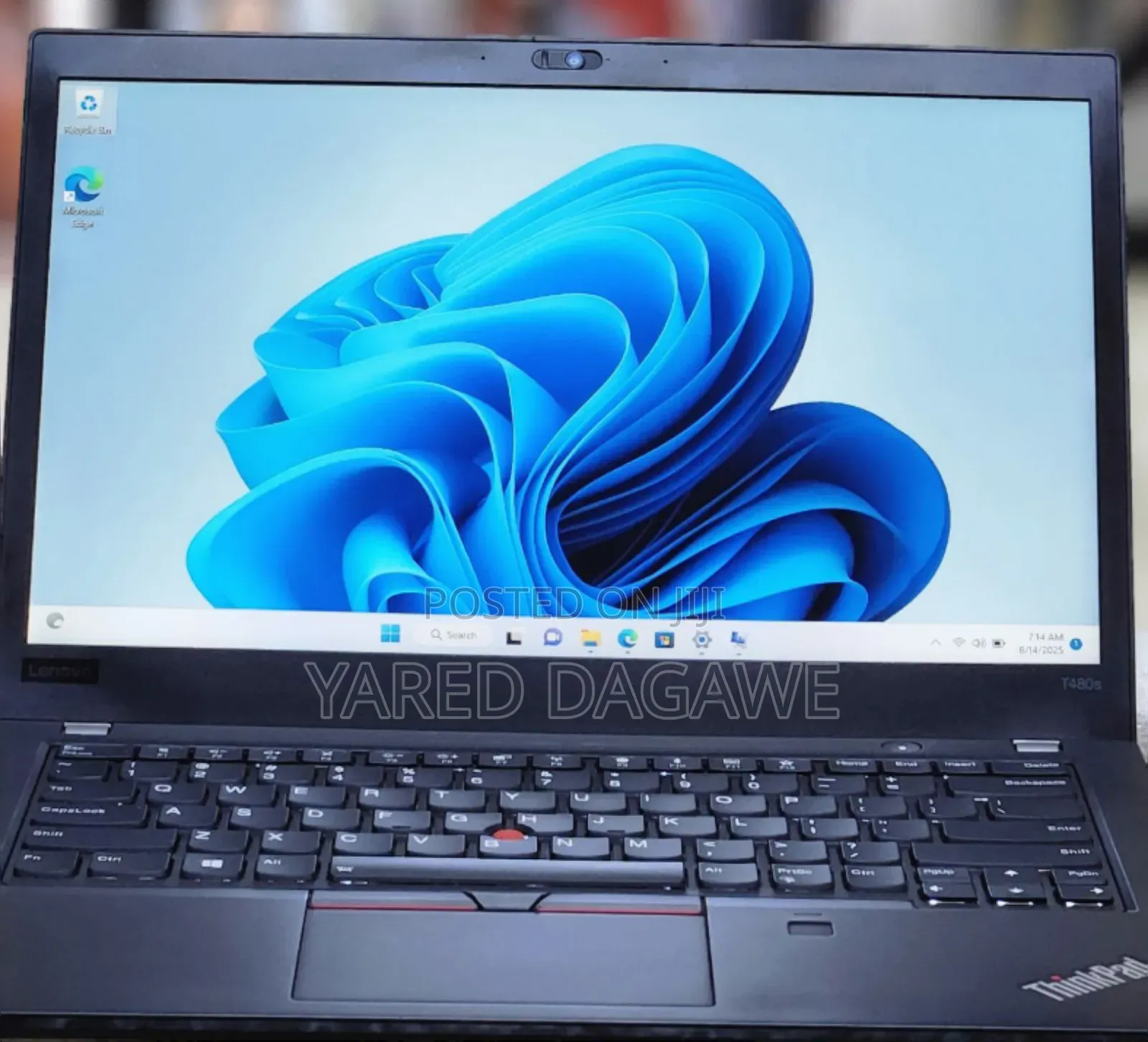 New Laptop Lenovo ThinkPad T480 16GB Intel Core I5 SSD 512GB