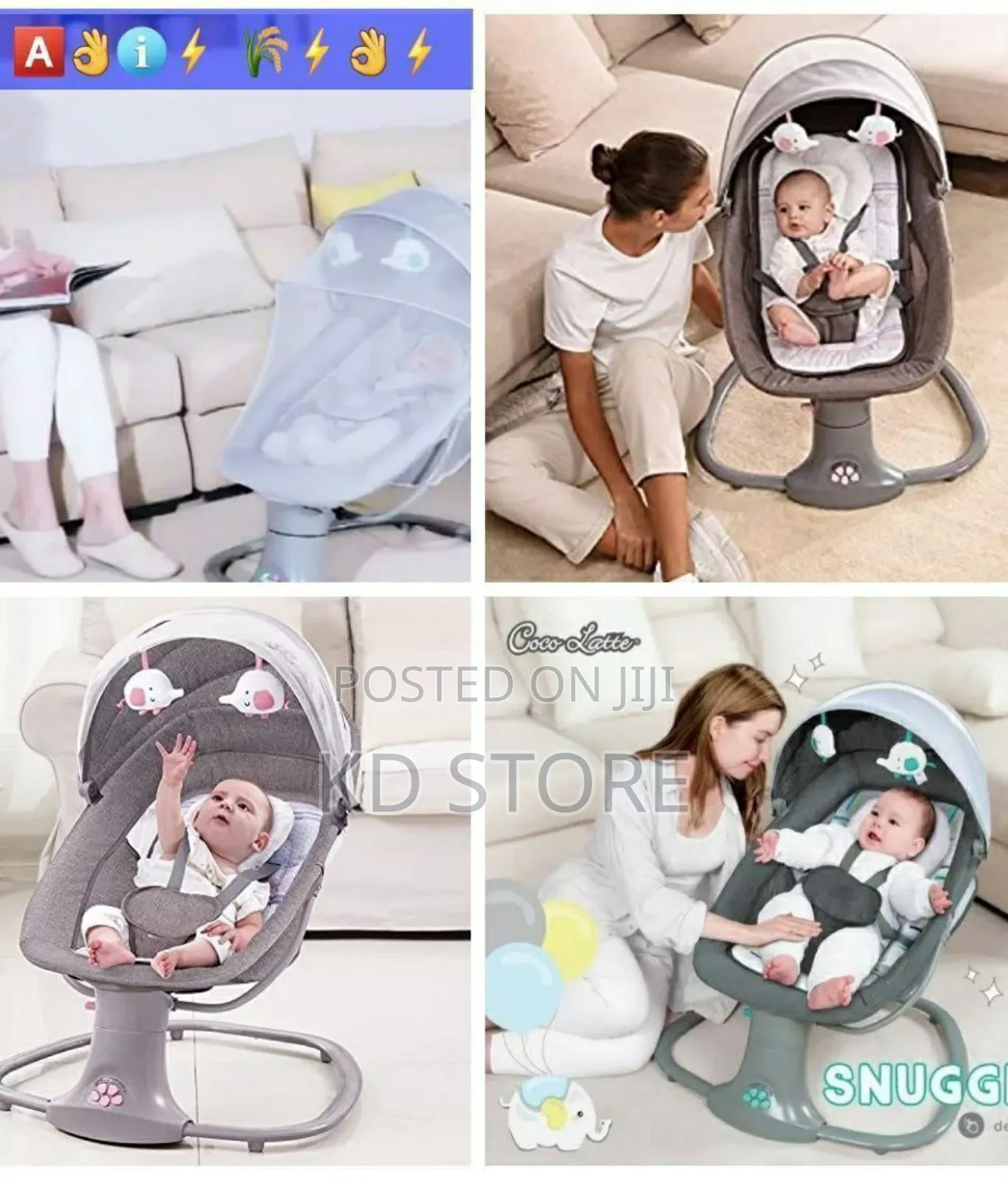 Mastella 3 in 1 Bassinet Swing