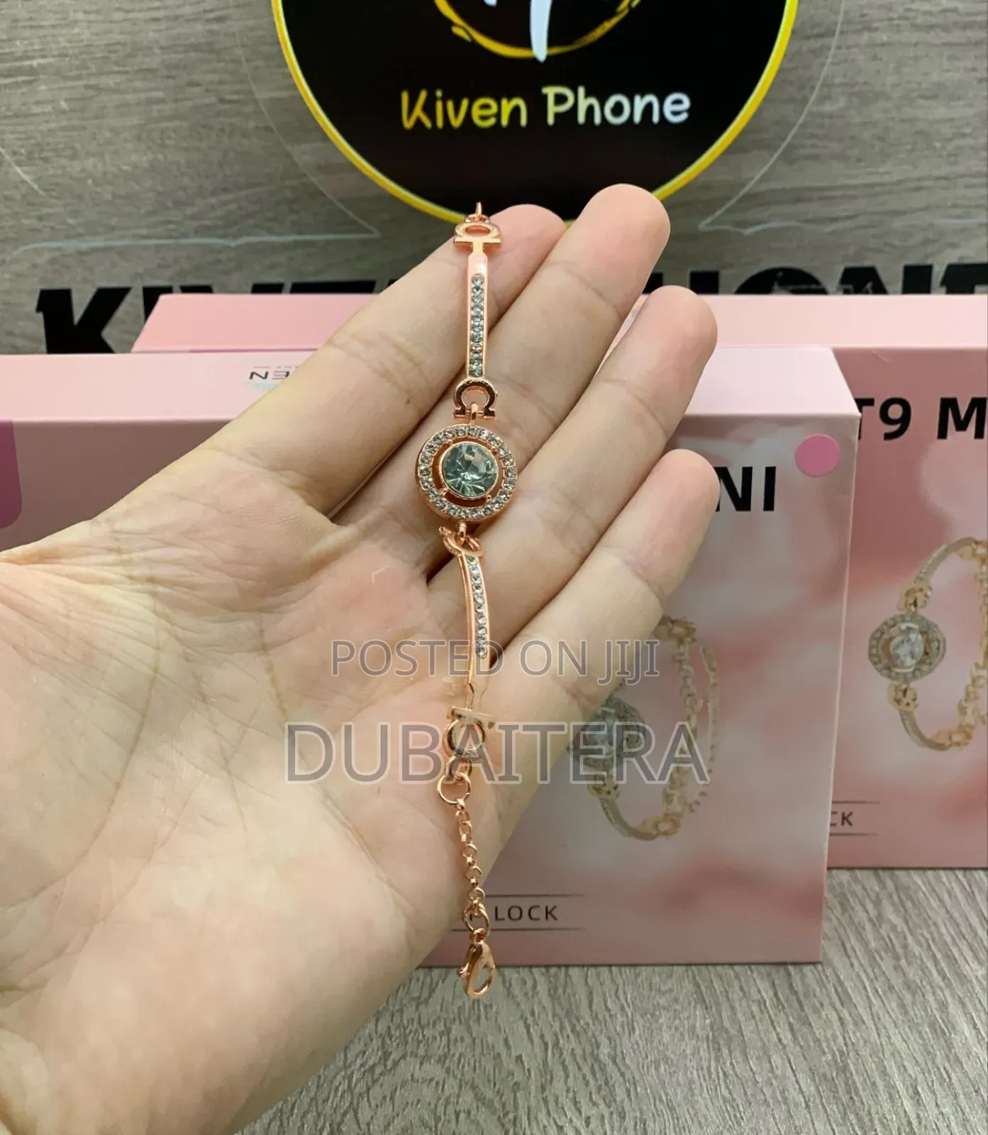 ጀርመን Brand ስማርት ሰዓት + Airpod + Bracelet + Rose Perfect Package