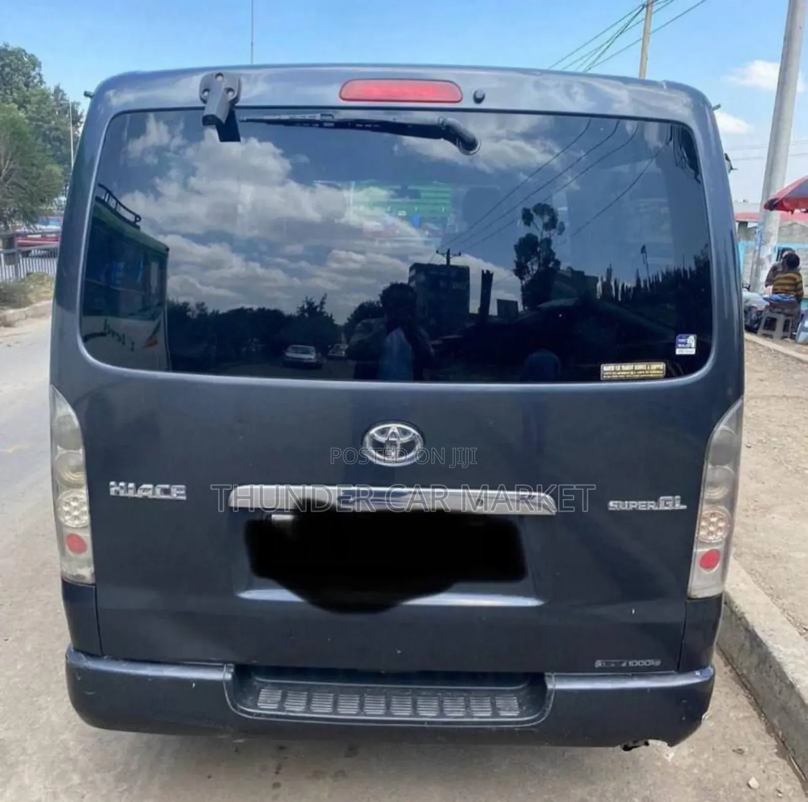 Toyota HiAce 2007 Black