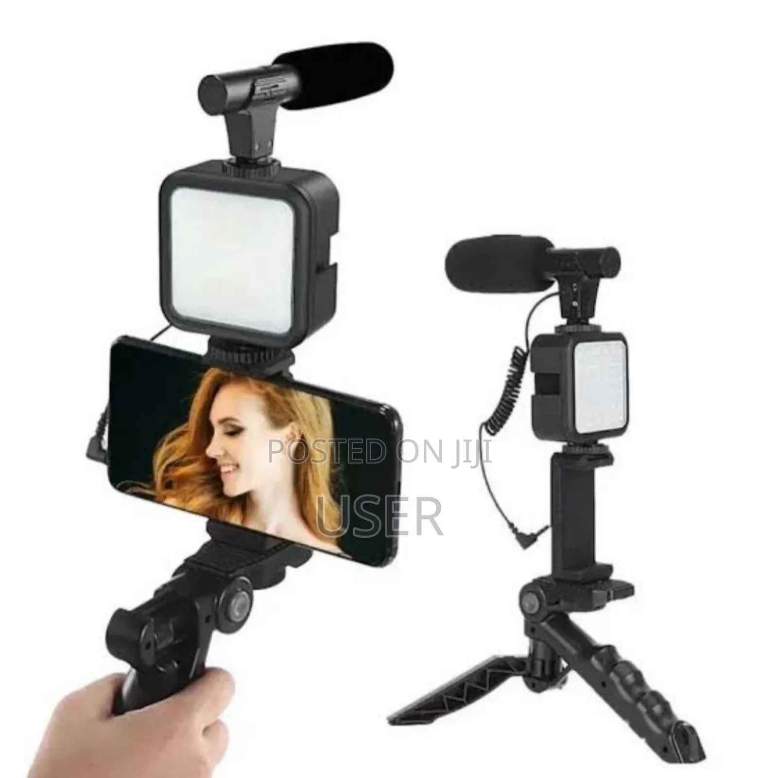 ቪዲዮ መስራት ኪት ቮሎግ ትሪፖድ