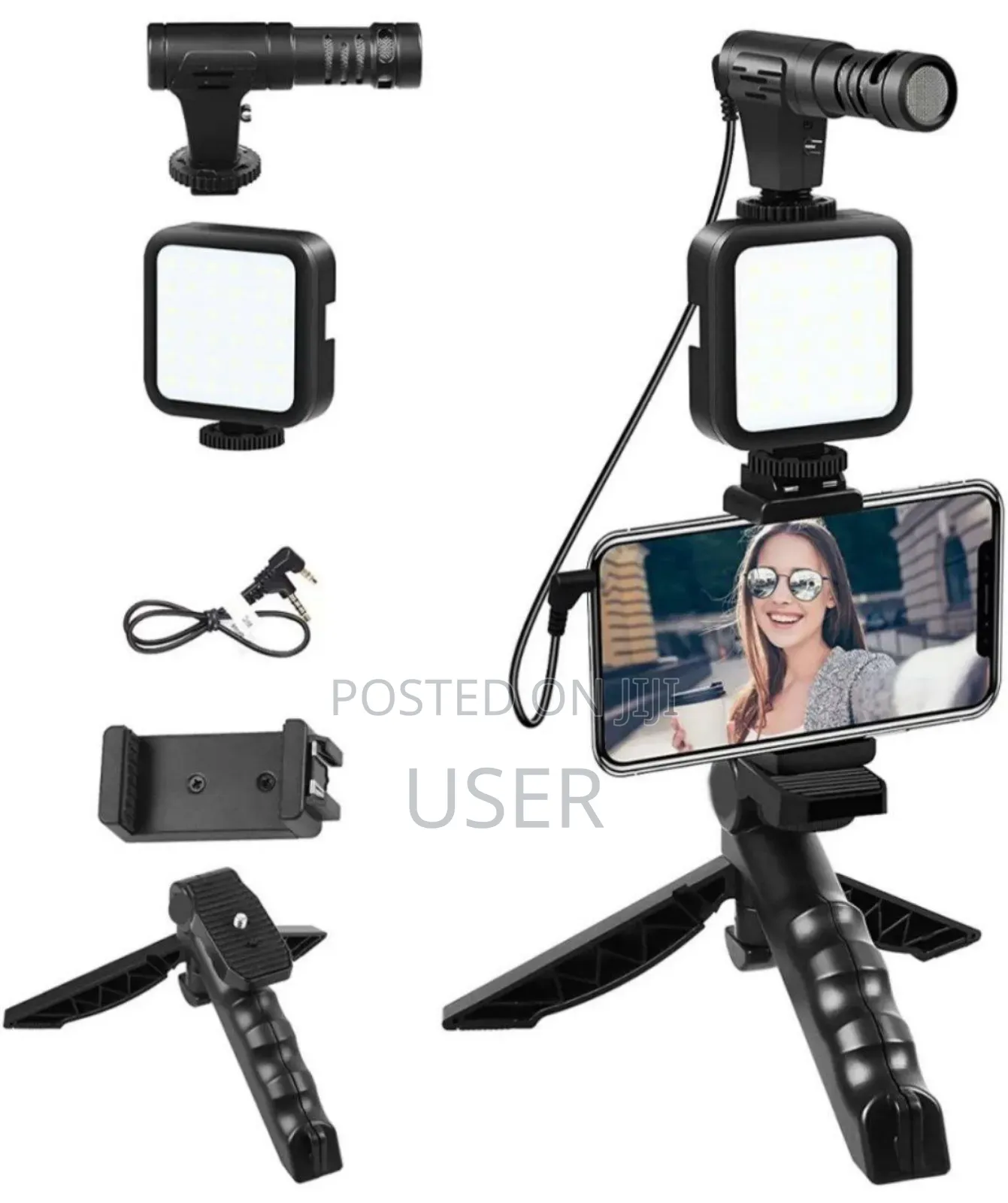 ቪዲዮ መስራት ኪት ቮሎግ ትሪፖድ