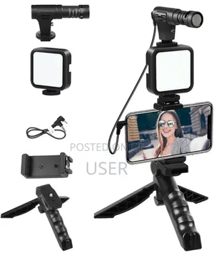 ቪዲዮ መስራት ኪት ቮሎግ ትሪፖድ