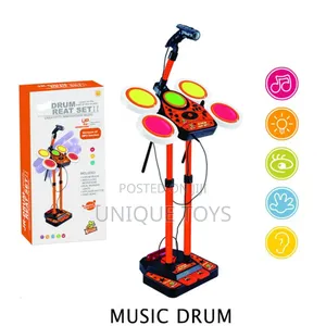Photo - Kids Jazz Drum Karaoke Set