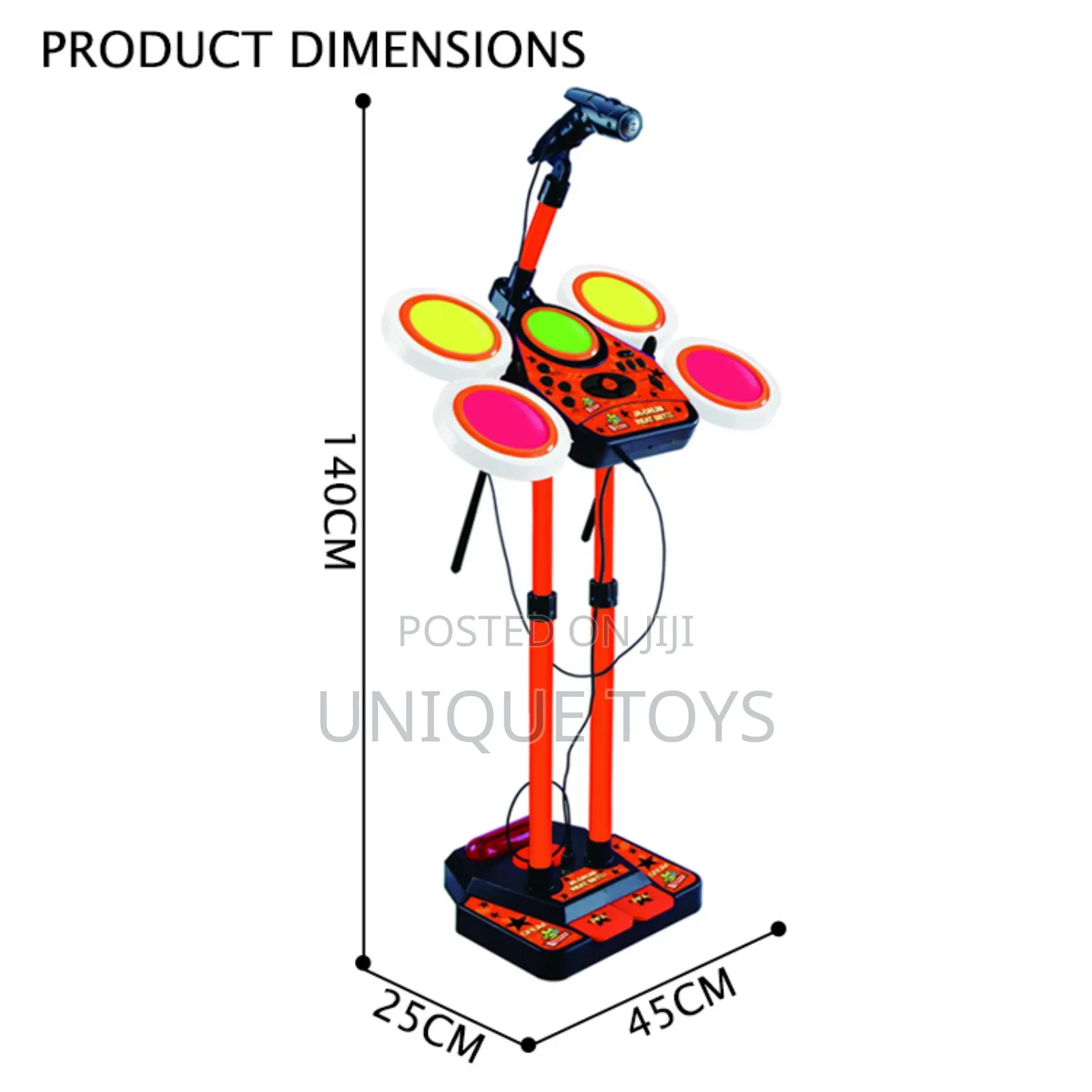 Kids Jazz Drum Karaoke Set