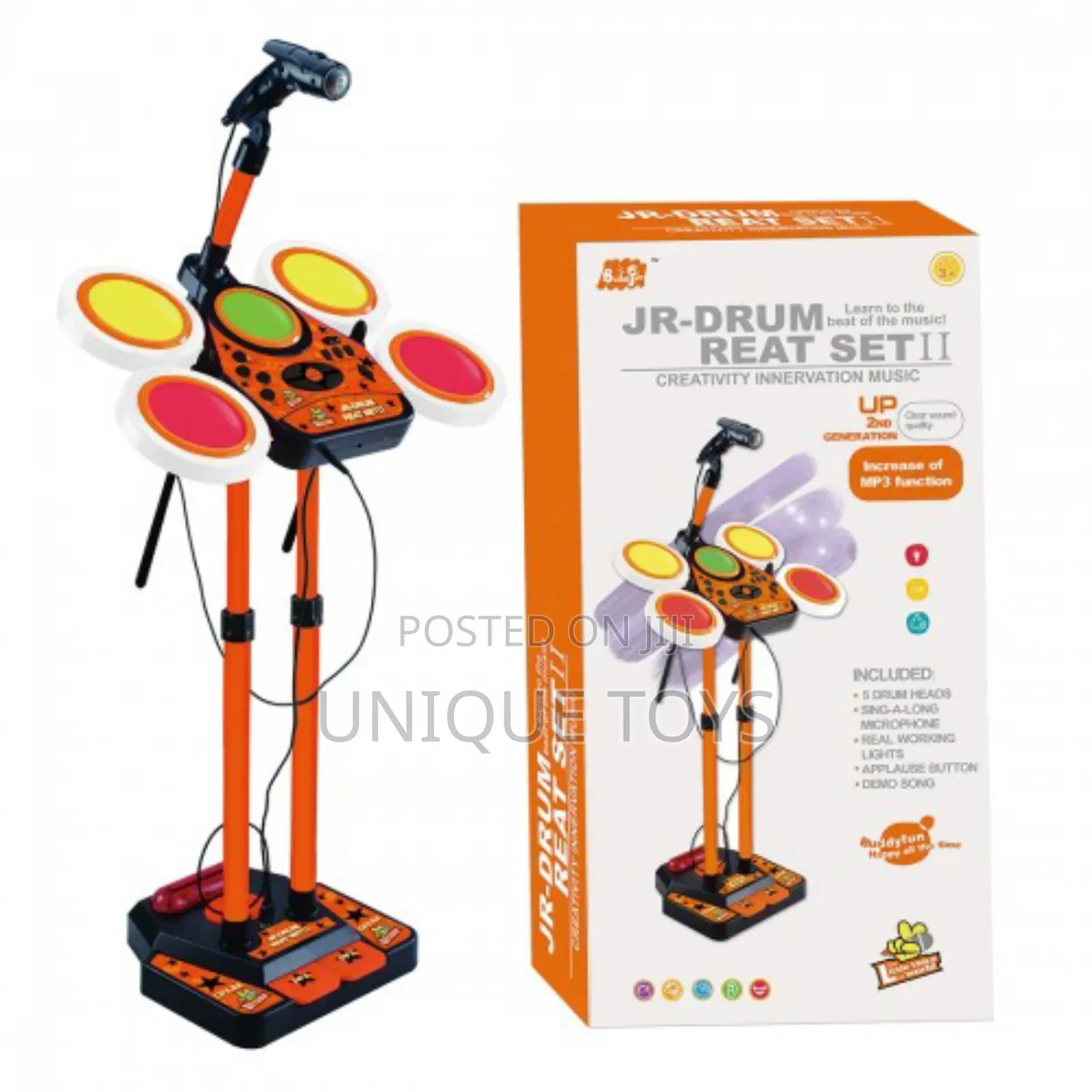 Kids Jazz Drum Karaoke Set
