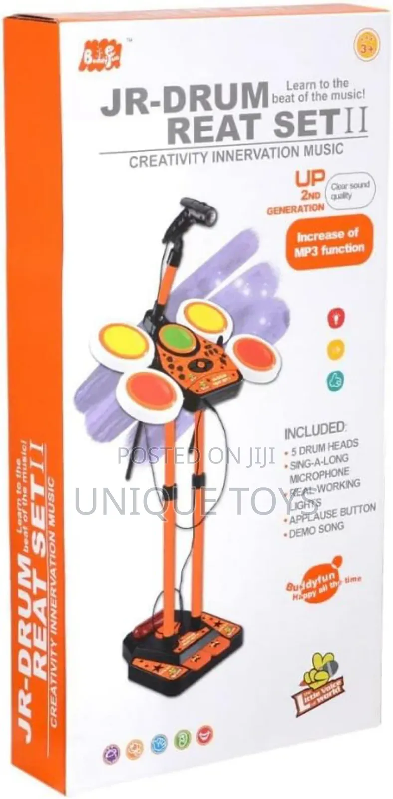 Kids Jazz Drum Karaoke Set