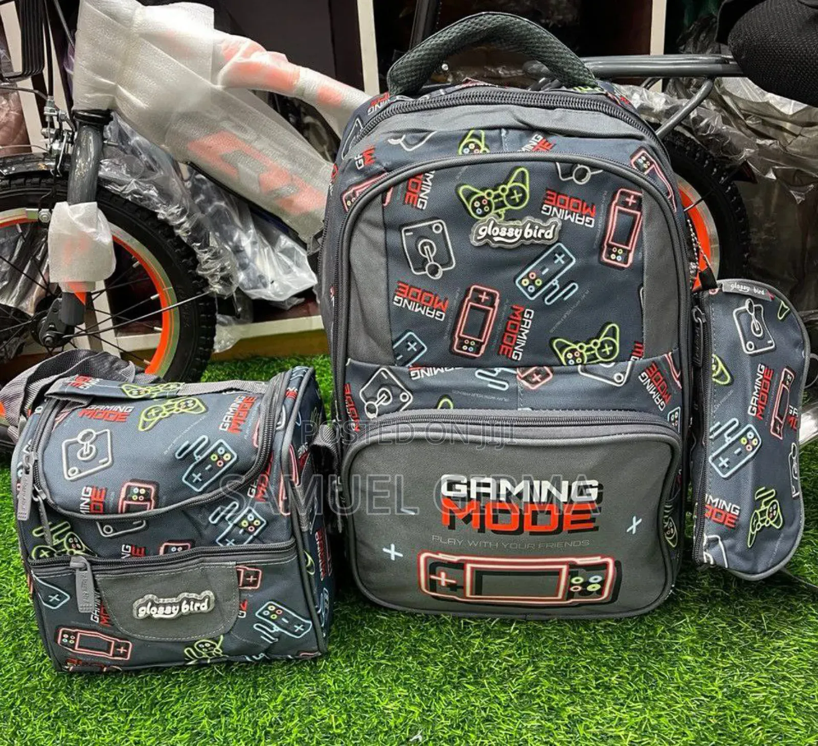 Glossy Bird 3pcs Bag