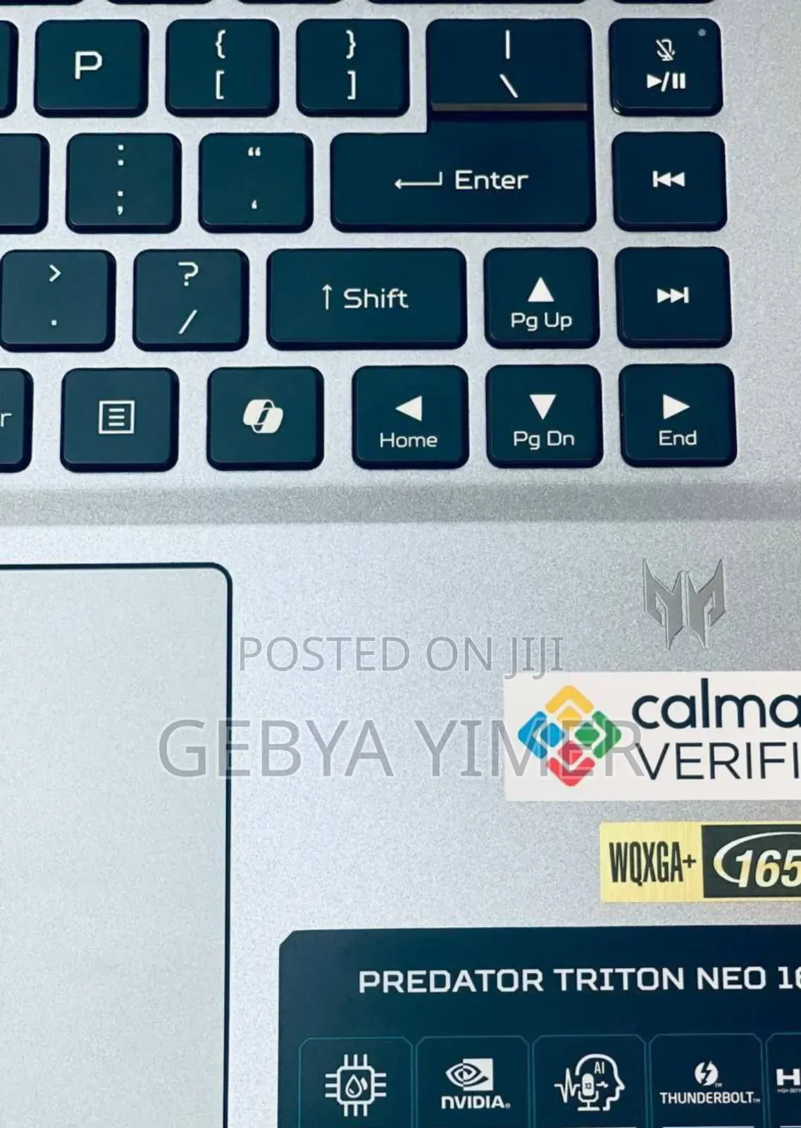 New Laptop Acer Predator Helios Neo 16 16GB Intel Core Ultra 9 SSD 1T