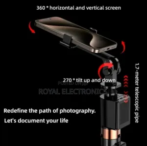 የዘመኑ ምርጥ Selfi Stick Tripod የራሱ Screen የተገጠመለት እንደፈለጉ እየተንቀሳቀሱ የሚነሱበት