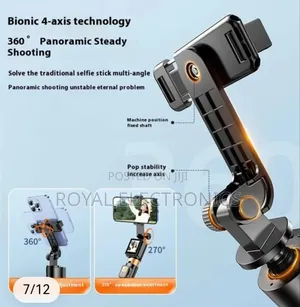 የዘመኑ ምርጥ Selfi Stick Tripod የራሱ Screen የተገጠመለት እንደፈለጉ እየተንቀሳቀሱ የሚነሱበት