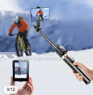 የራሱ Hd Screen የተገጠመለት Selfi Stick Tripod ቁመቱ እስከ 1.7m የሚረዝም