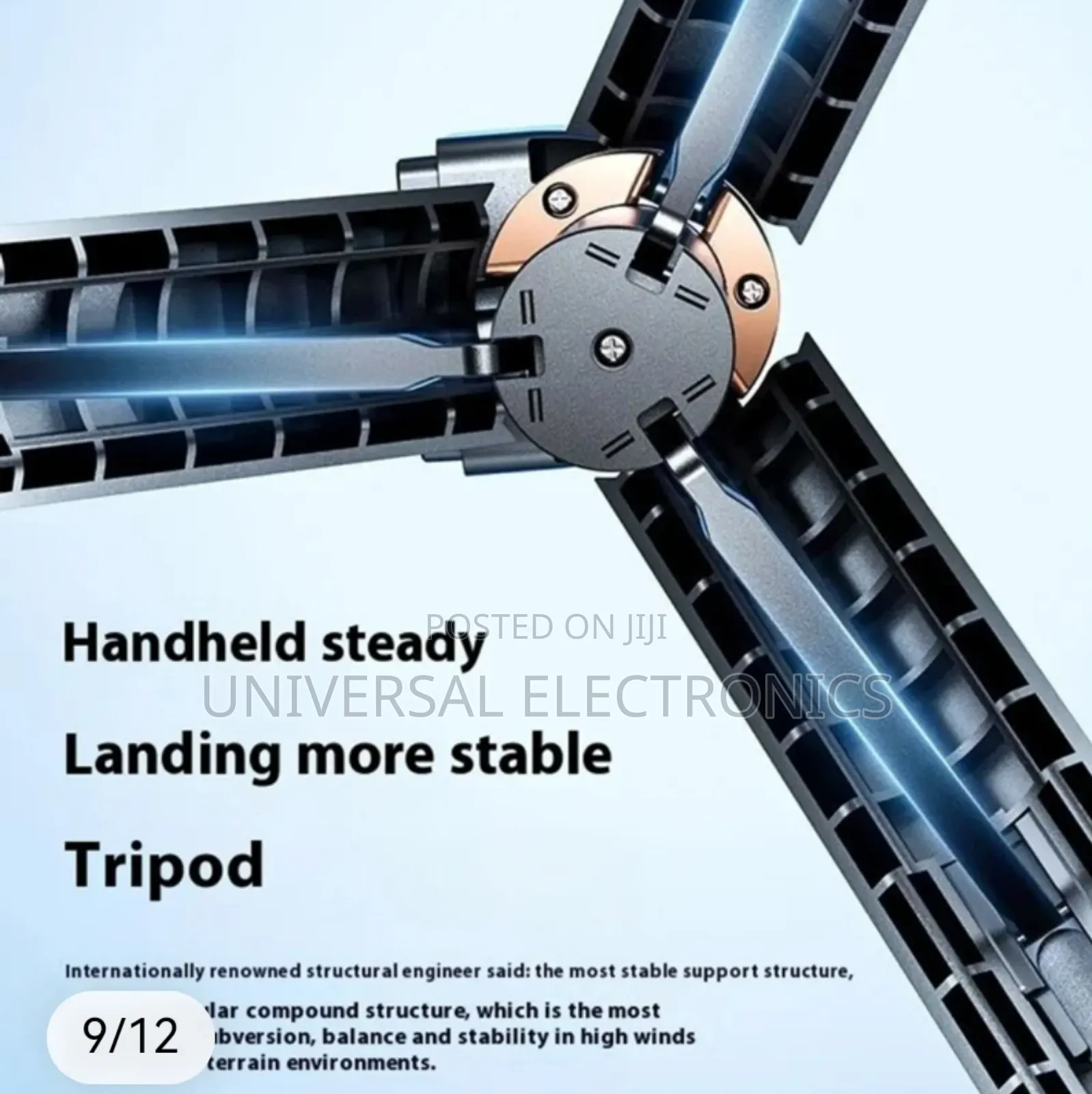 ከፍተኛ Resolution ያለውhd Screen የተገጠመለት ቁመት 1.7m የሚረዝም Tripod Selfi Stick