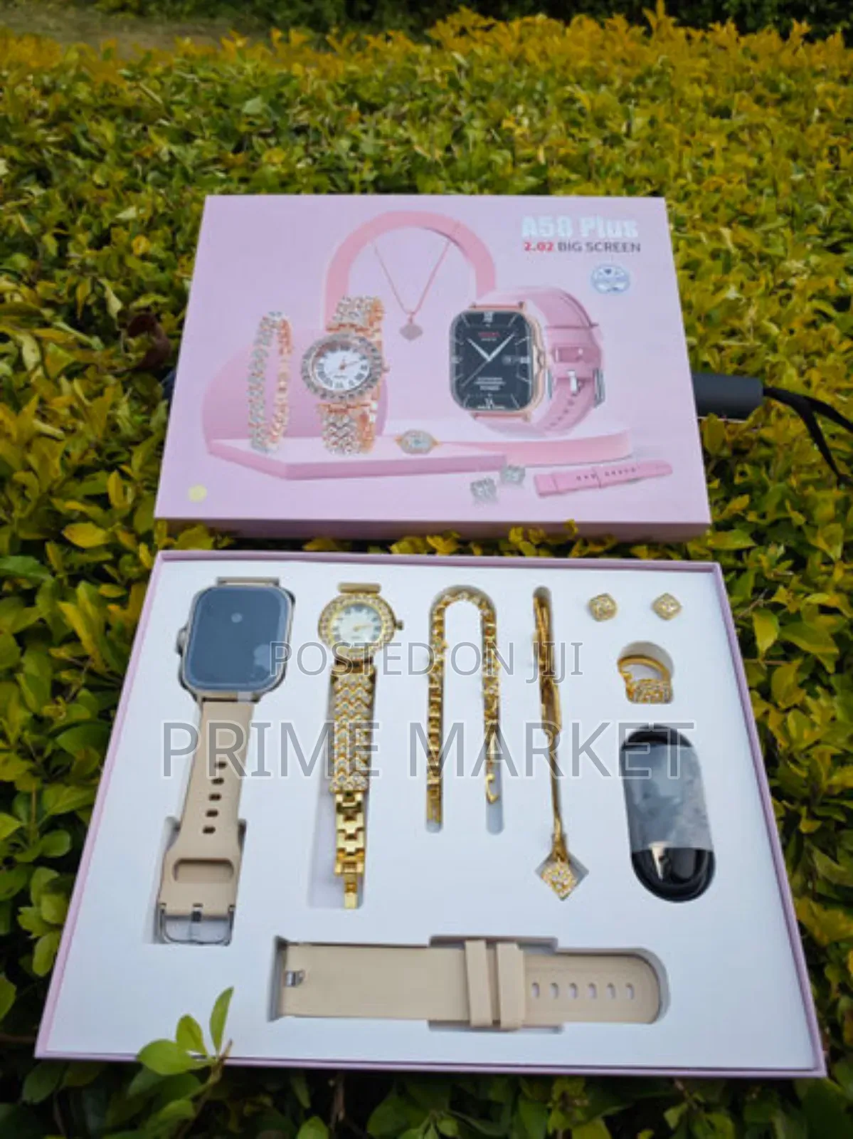 A58 Plus Smartwatch Set for Women's