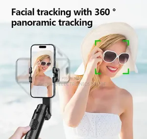 4in1 Gimbal + Selfi Stick + Tripod + Ai Face Tracking(Bulit in Camera)