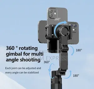 Gimbal Stabilizer የሆነ Ai Face Tracking ያለው ቁመቱ 1.3m Selfi Stick Tripod