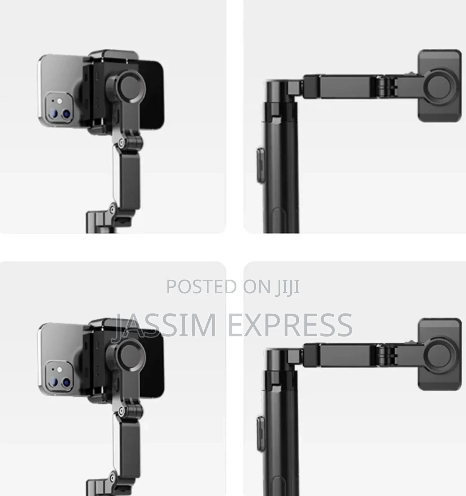 Gimbal Stabilizer የሆነ Ai Face Tracking ያለው ቁመቱ 1.3m Selfi Stick Tripod