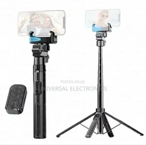 Gimbal Stabilzer With Tripod and Ai Face Tracking Can Be Used as Selfi