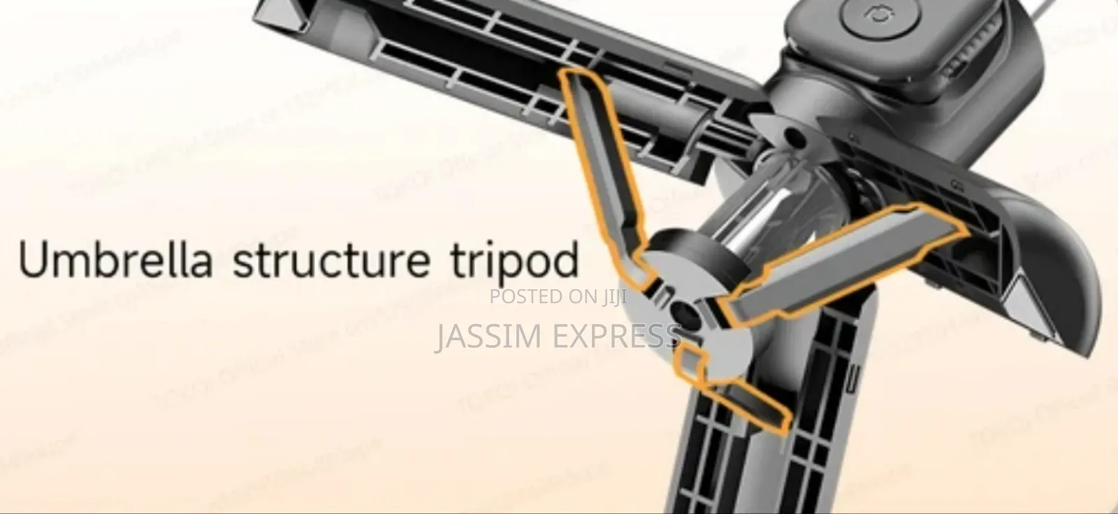 Mini Stable Selfi Stick Tripod (Flexible and Portable With Remote)